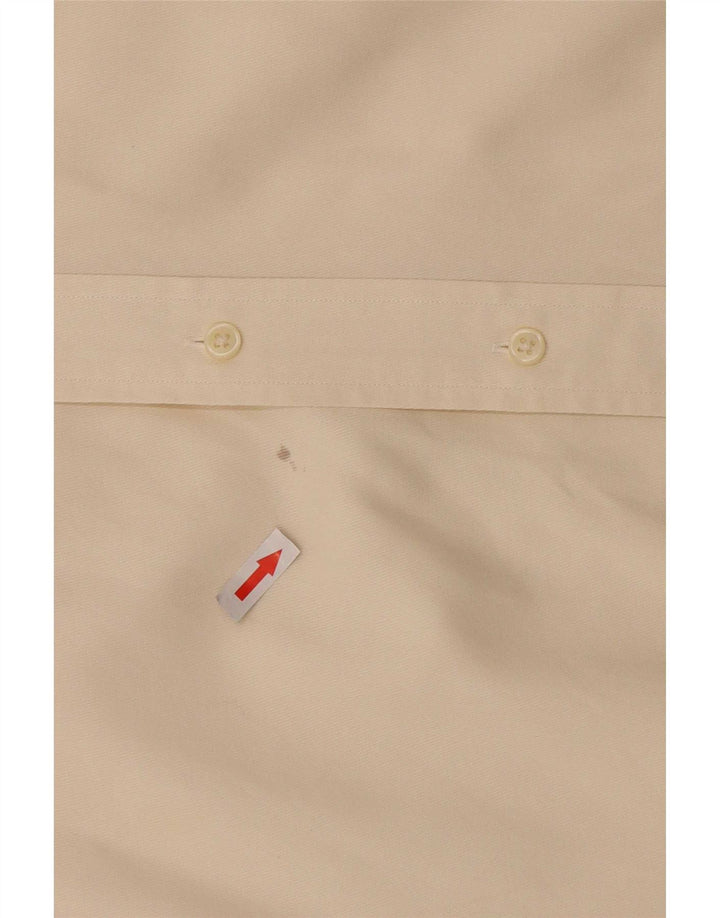 Ralph Lauren Herre Classic Fit Skjorte Large Off White Bomuld