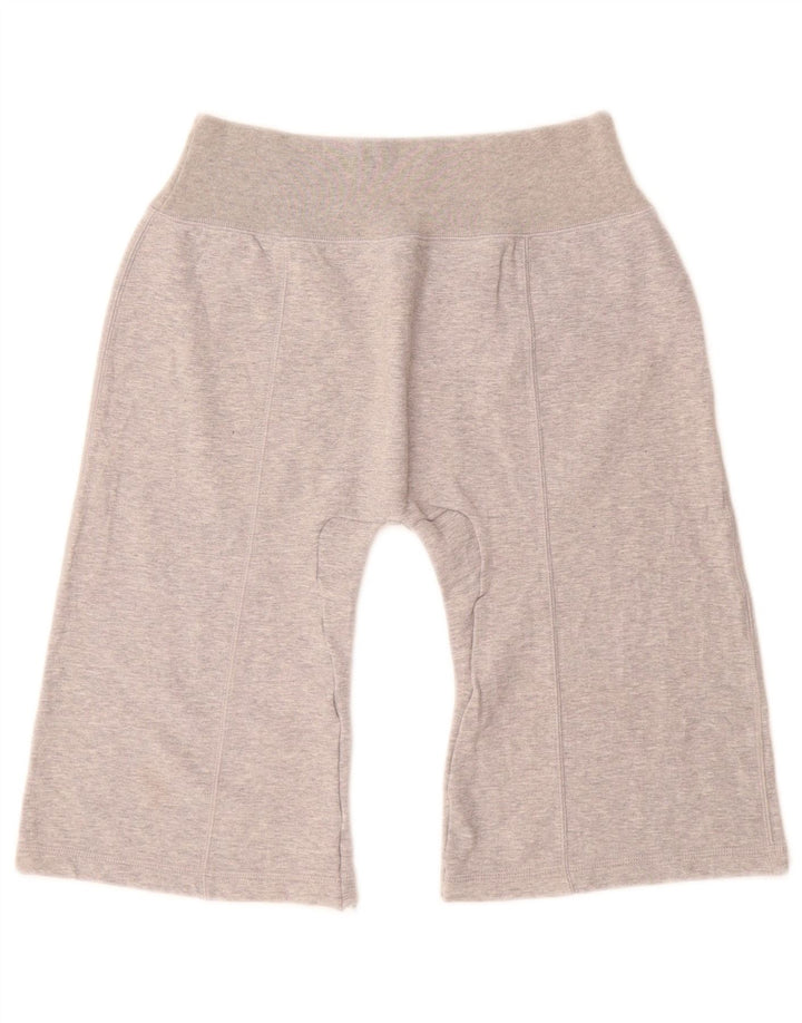 BENETTON sportsshorts til kvinder UK 12 Medium Grey Flecked