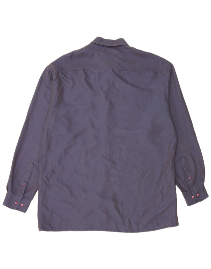 Pierre Cardin Herreskjorte Stor blå geometrisk rayon