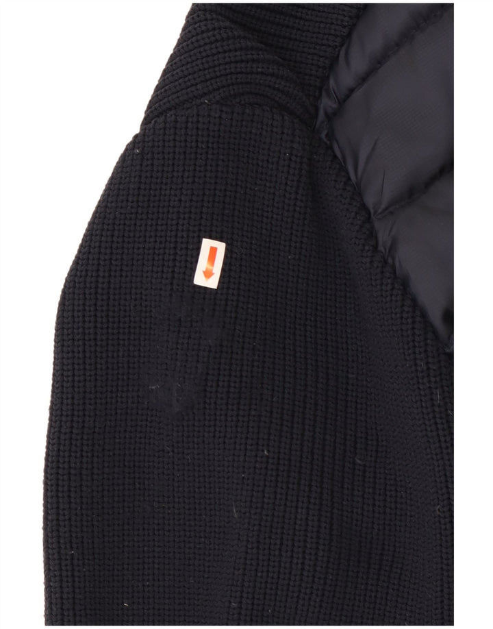 North Sails Herre Cardigan Sweater Large Navy Blue Polyester