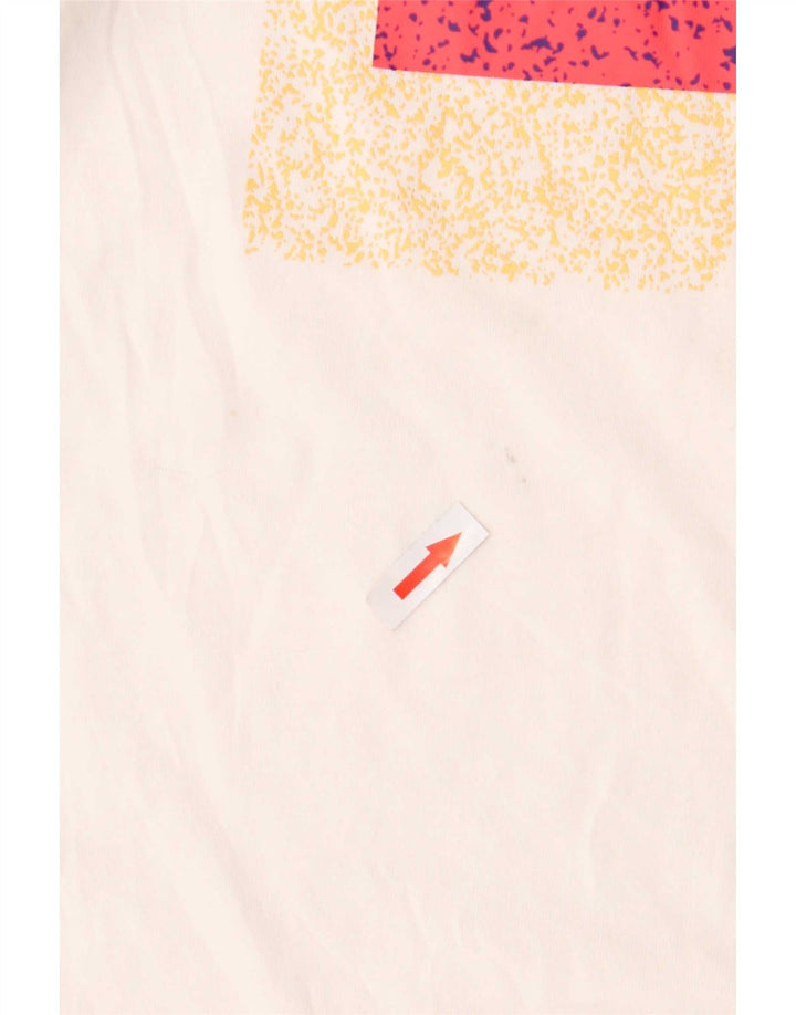 Nike grafisk T-shirt top til mænd, lille hvid