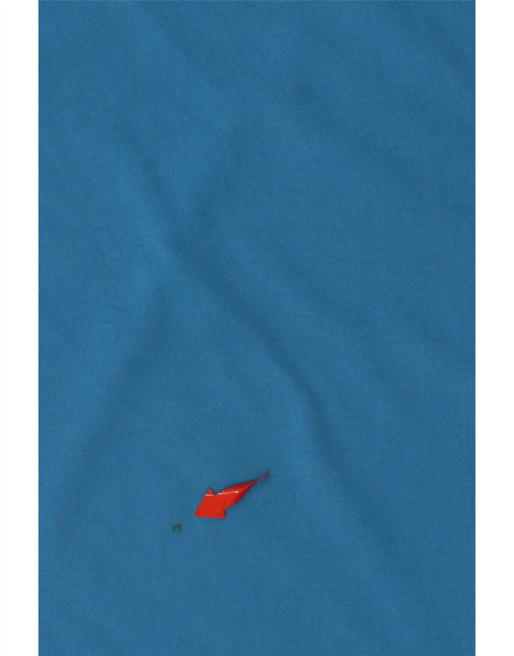 PUMA Grafisk T-shirt top til mænd, lille blå bomuld
