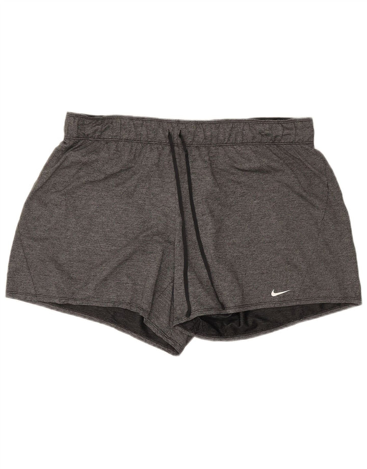 NIKE Mens Dri Fit Sport Shorts XL  Grey Polyester
