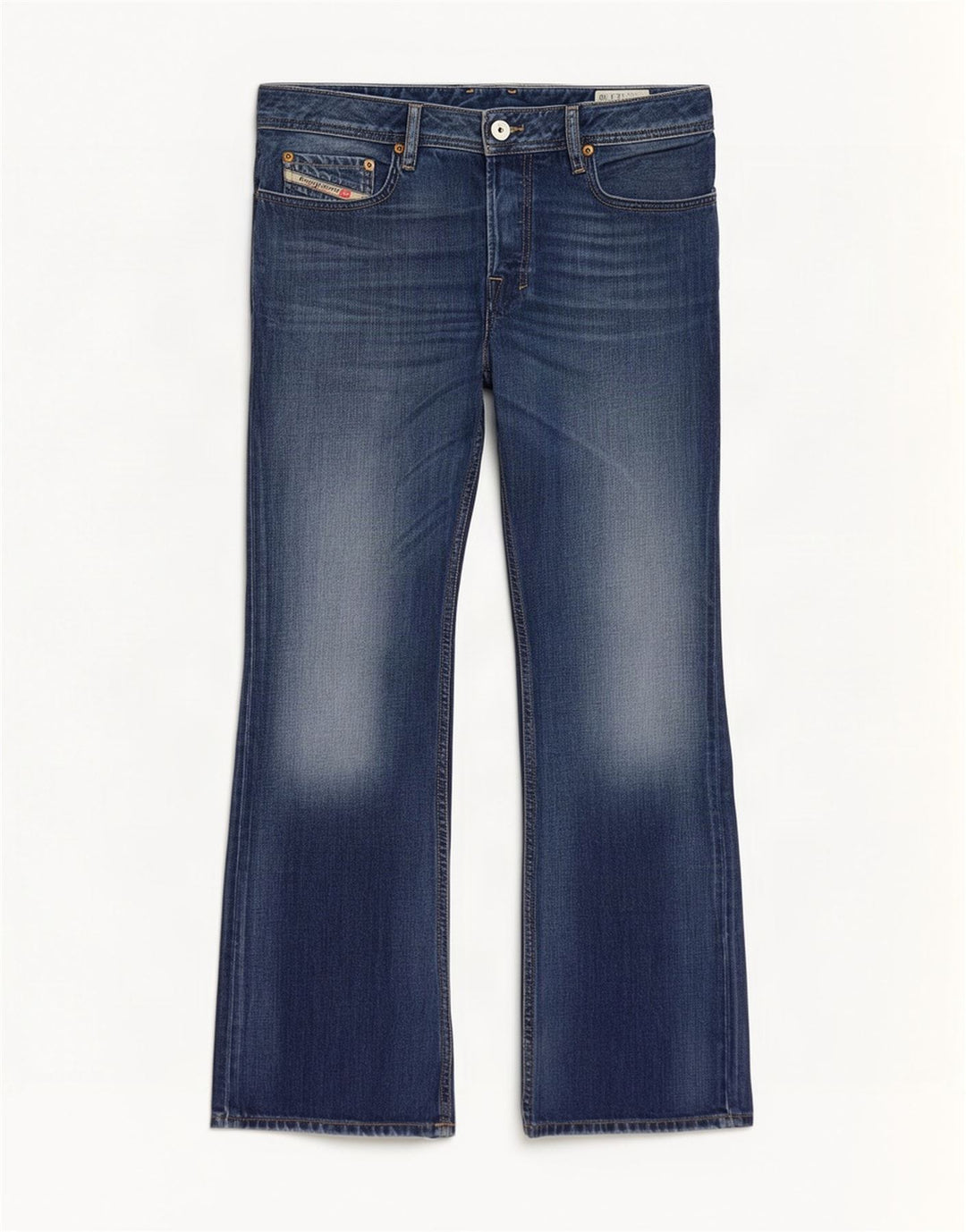Diesel Herre Zatiny Bootcut Jeans W32 L30 Blå Bomuld