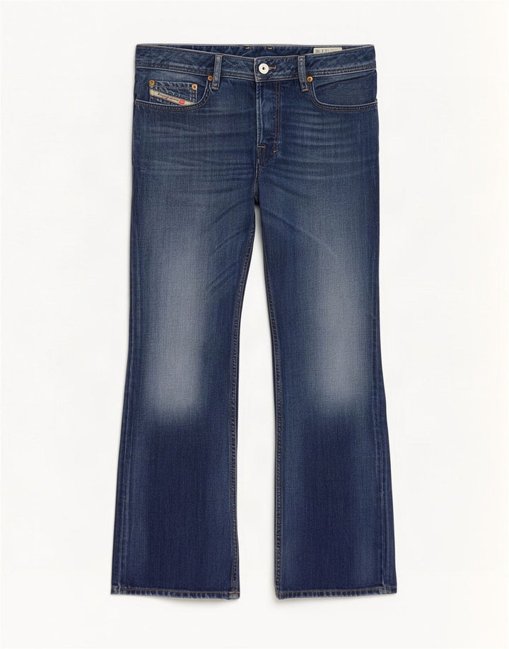 Diesel Herre Zatiny Bootcut Jeans W32 L30 Blå Bomuld
