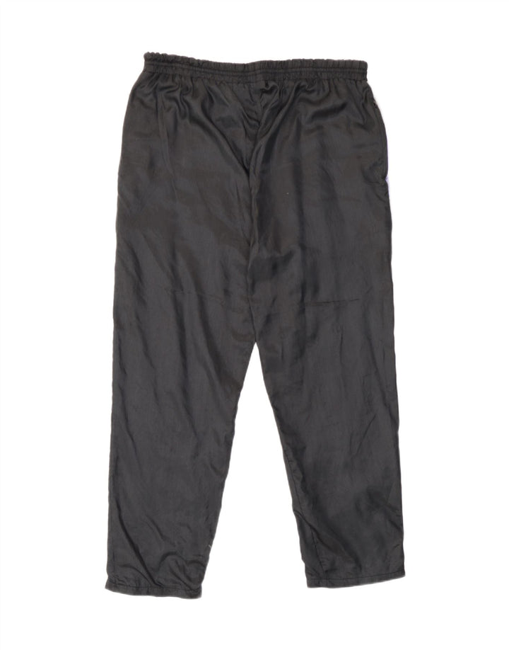 Vintage træningsdragt til mænd Joggers Medium Sort Colourblock Polyamid