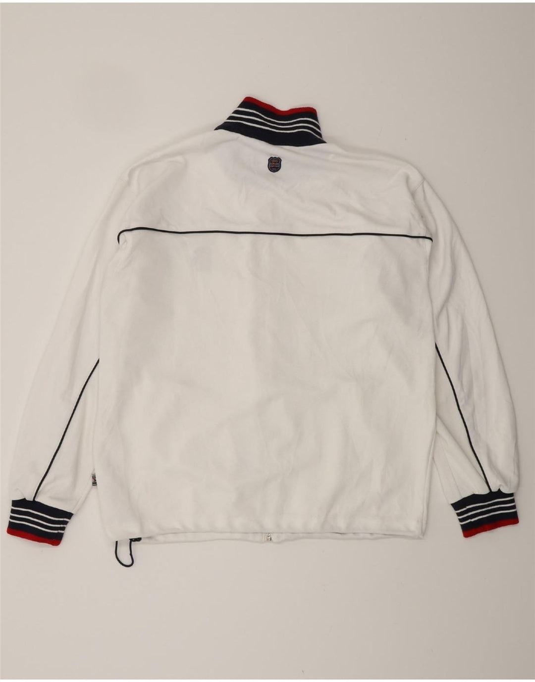 Diadora Herre Bomber Jacket UK 40 Large White Polyester