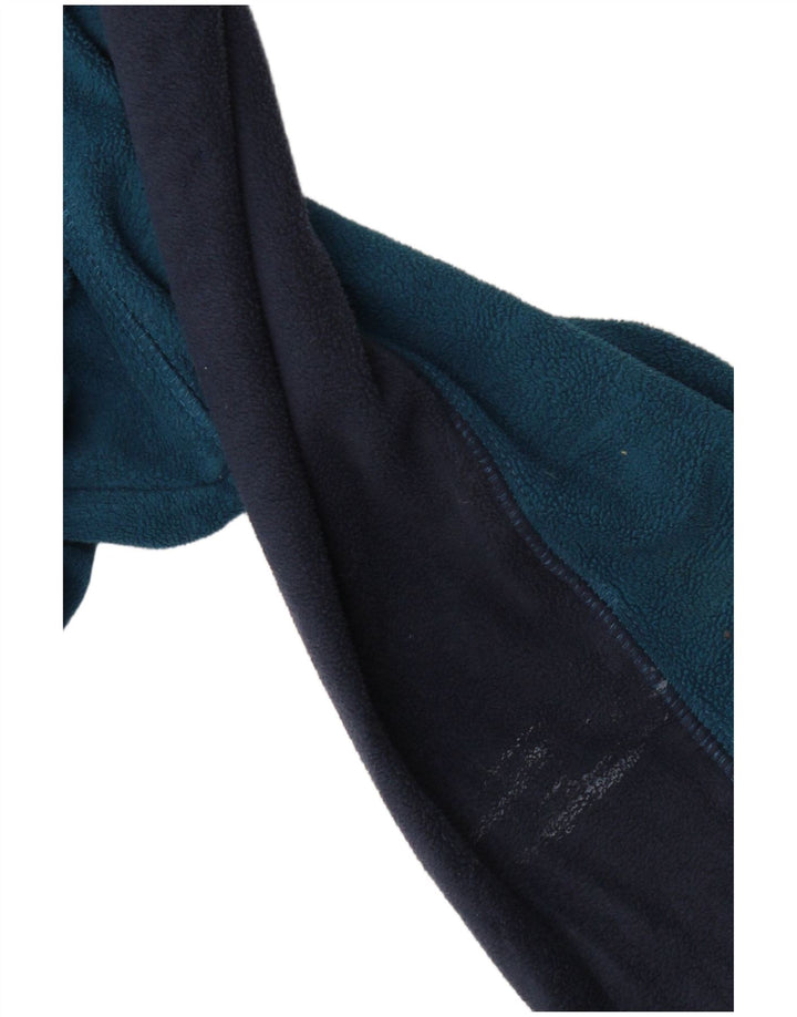 MOUNTAIN WAREHOUSE Fleecetrøje med lynlås til mænd XL Marineblå Colourblock