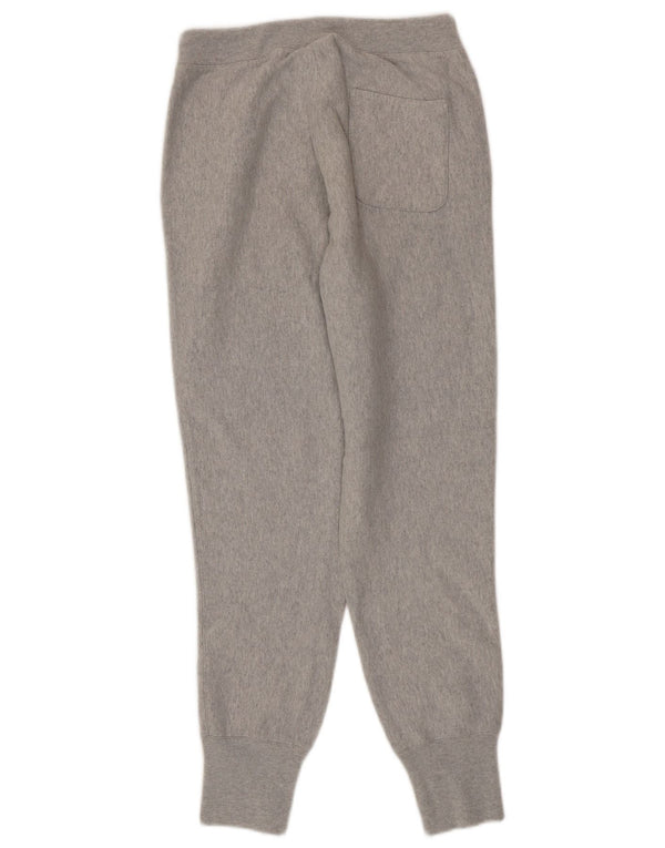 Champion Womens træningsdragt Bukser Joggers UK 8 Small Grey Cotton