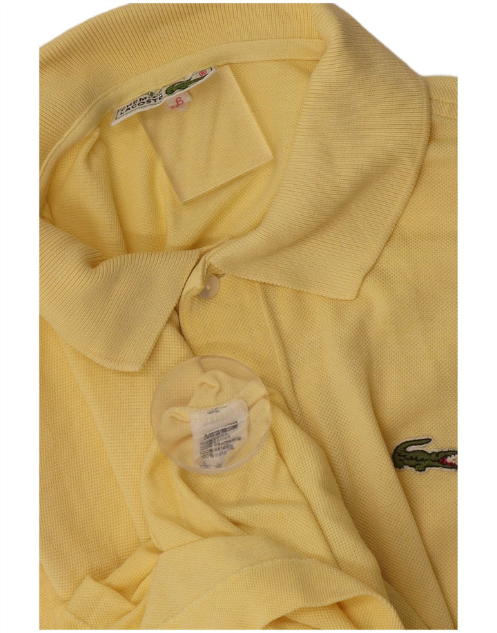 Lacoste herre poloskjorte str. 6 XL Gul bomuld