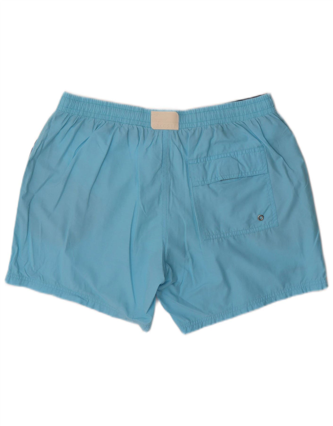 Lacoste Badeshorts til mænd Størrelse 7 2XL Blå Bomuld