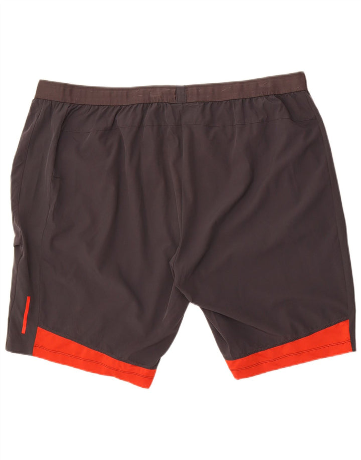 Russell Athletic Herre Sportshorts 2XL Grå Colourblock Polyester