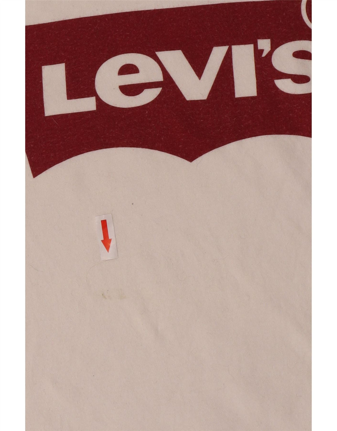 Levi's Herre grafisk T-shirt Top Medium White