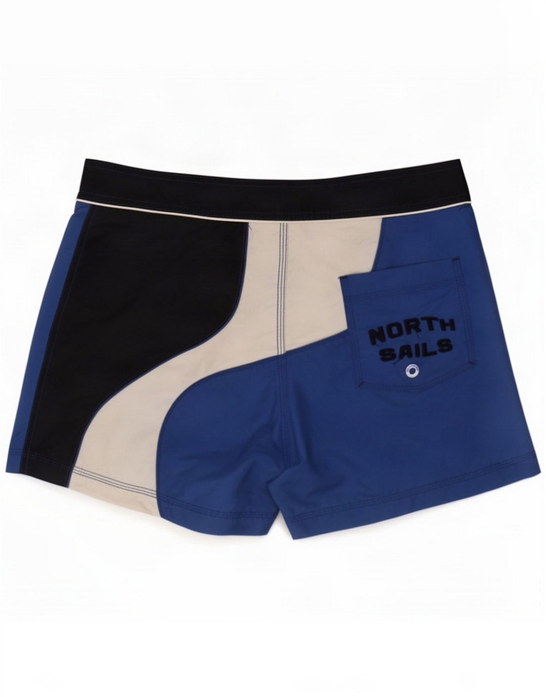 North Sails Badeshorts til mænd Small Blue Colourblock Nylon