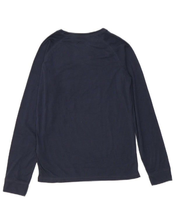 Mountain Warehouse Boys Top Langærmet 12-13 År Marineblå Polyester