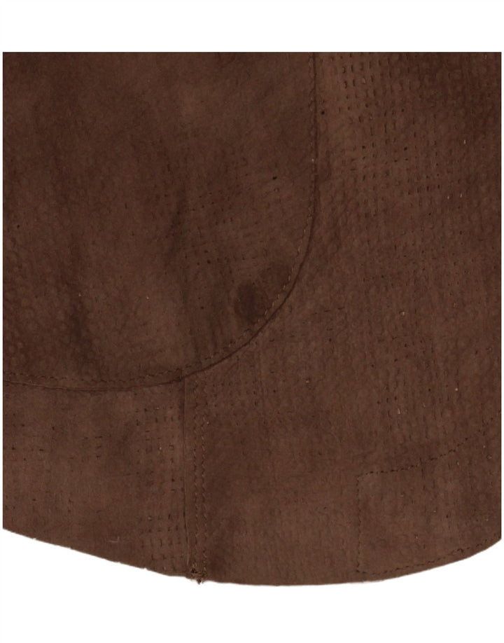 Lavorazione Artigiana Dame 3-knaps blazerjakke IT 42 Medium Brun