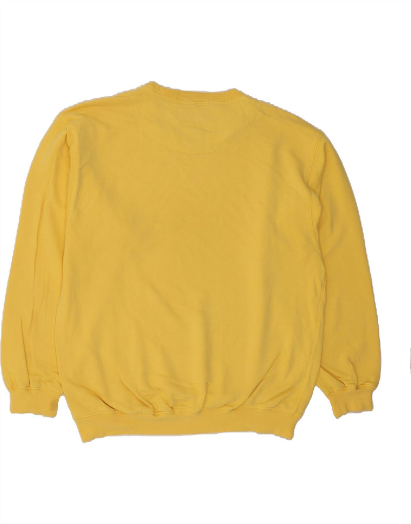 MC NEAL Mens Sweatshirt Jumper Medium Yellow Cotton Vintage MC Neal and Second-Hand MC Neal from Messina Hembry 