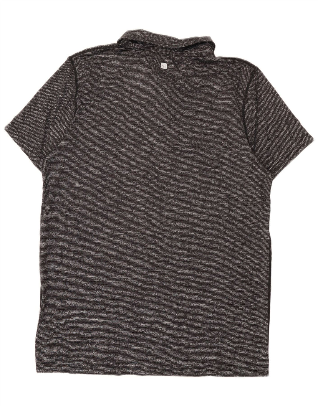Mountain Warehouse Herre IsoCool Polo Shirt Medium Grey Flecked Polyamid