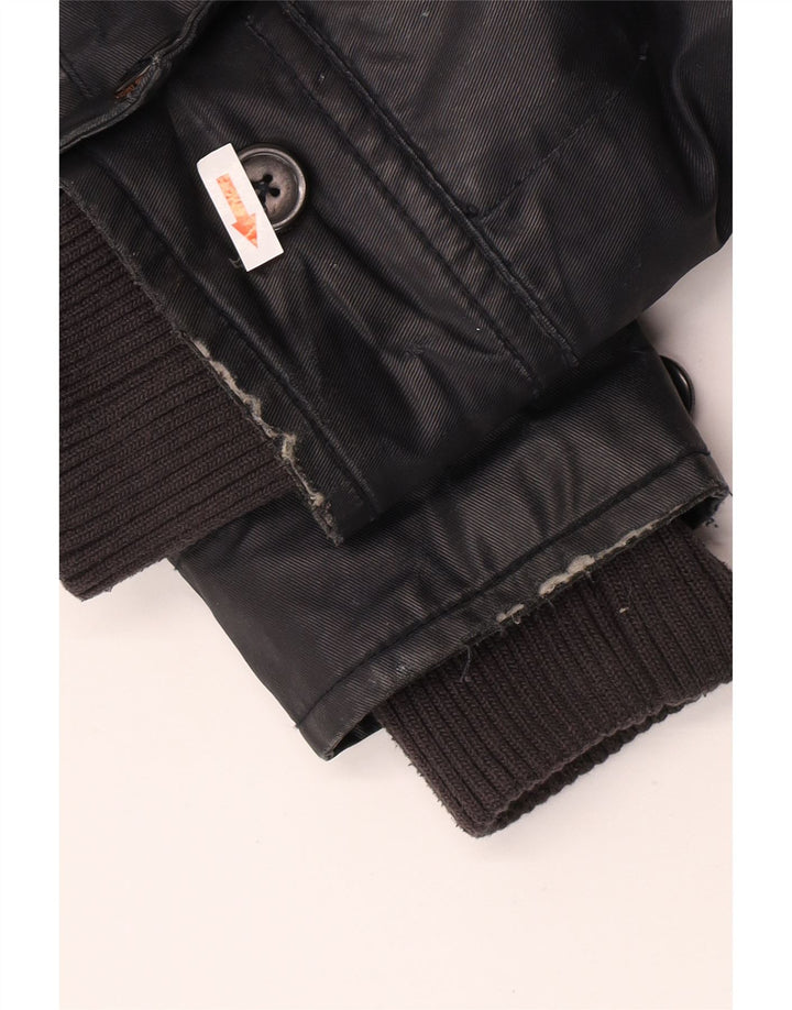 KHUJO Herre Utility Jacket UK 36 Small Navy Blue