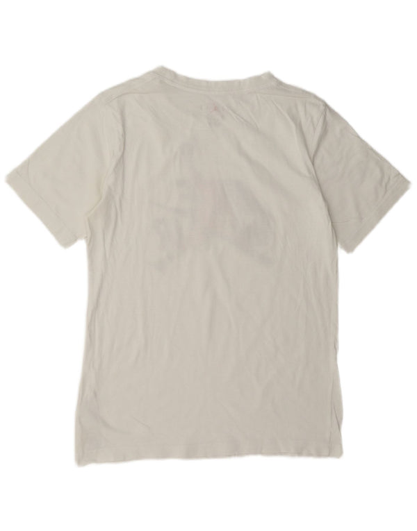 Jordan Boys Grafisk T-Shirt Top 13-14 år XL Hvid Bomuld