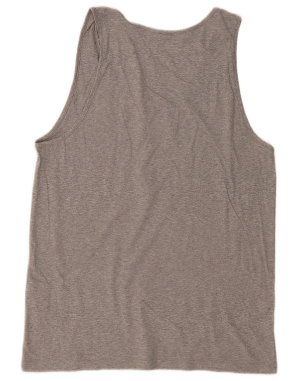 Levi's Herre Standard Vest Top Medium Grey Flecked Bomuld