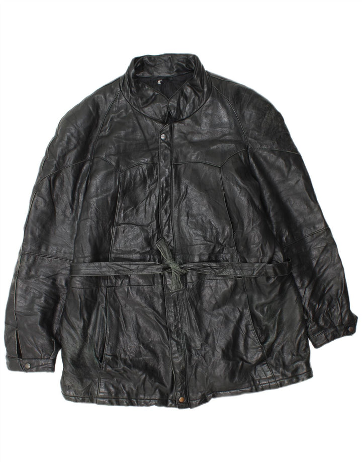 Vintage herre læderjakke UK 38 Medium Black