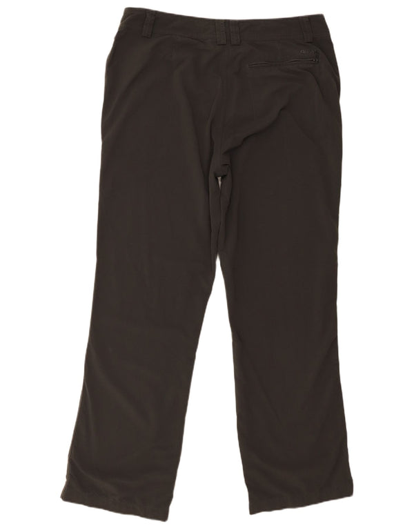 Rohan Womens Straight Chino Trousers UK 16 Large W34 L30 Khaki Polyamide