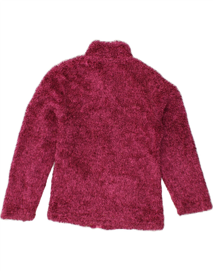 MOUNTAIN WAREHOUSE Girls Fleece Jacket 7-8 Years Pink Polyester Vintage Mountain Warehouse and Second-Hand Mountain Warehouse from Messina Hembry 