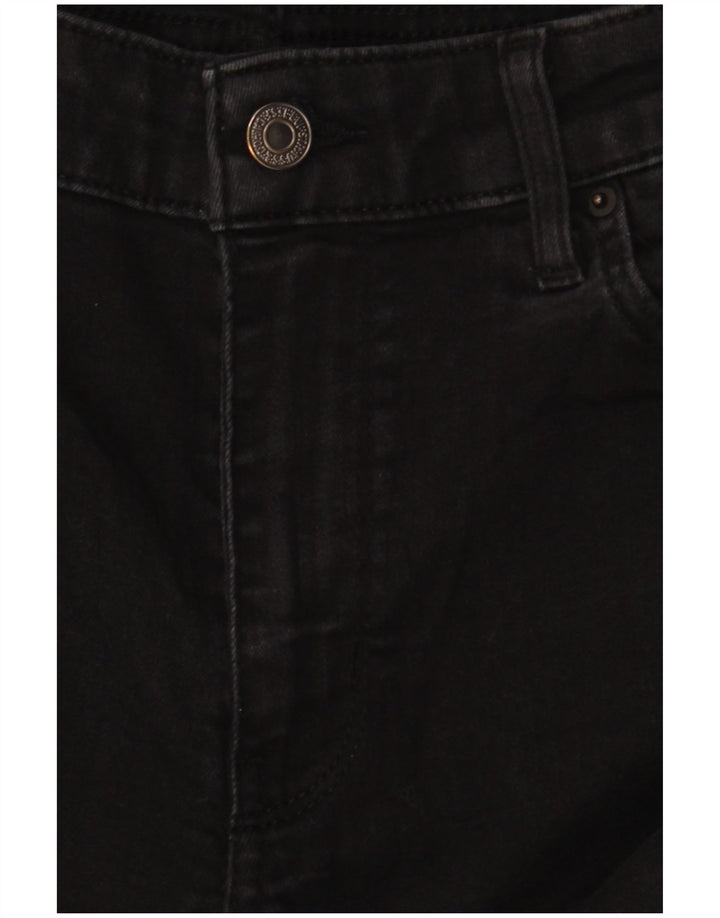 Levi's Dame 711 Skinny Jeans W32 L30 Sort Bomuld