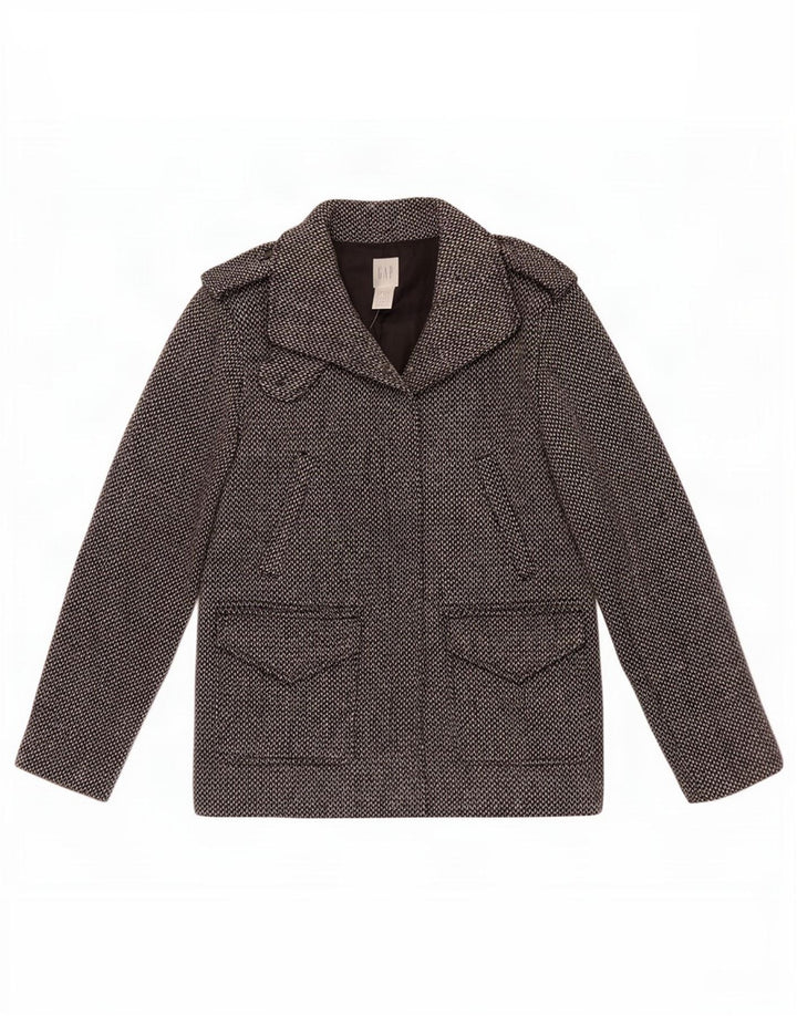 Gap Military Jacket til kvinder UK 12 Medium Sort