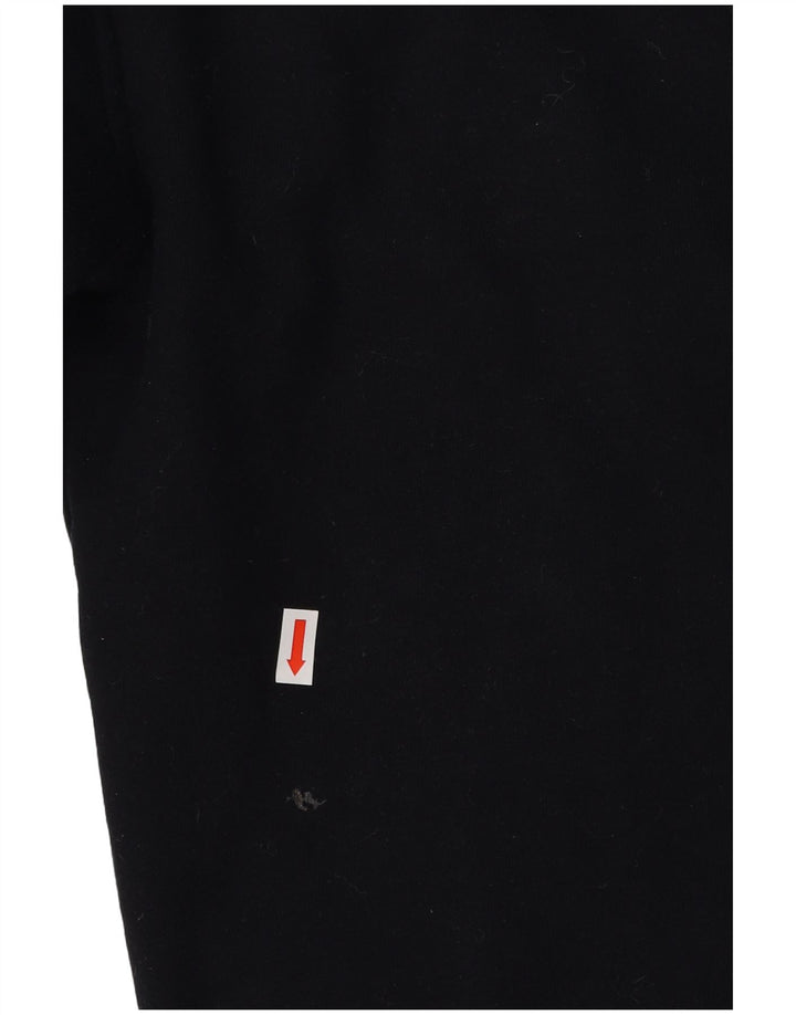 UMBRO Grafisk sweatshirt til mænd, lille sort bomuld