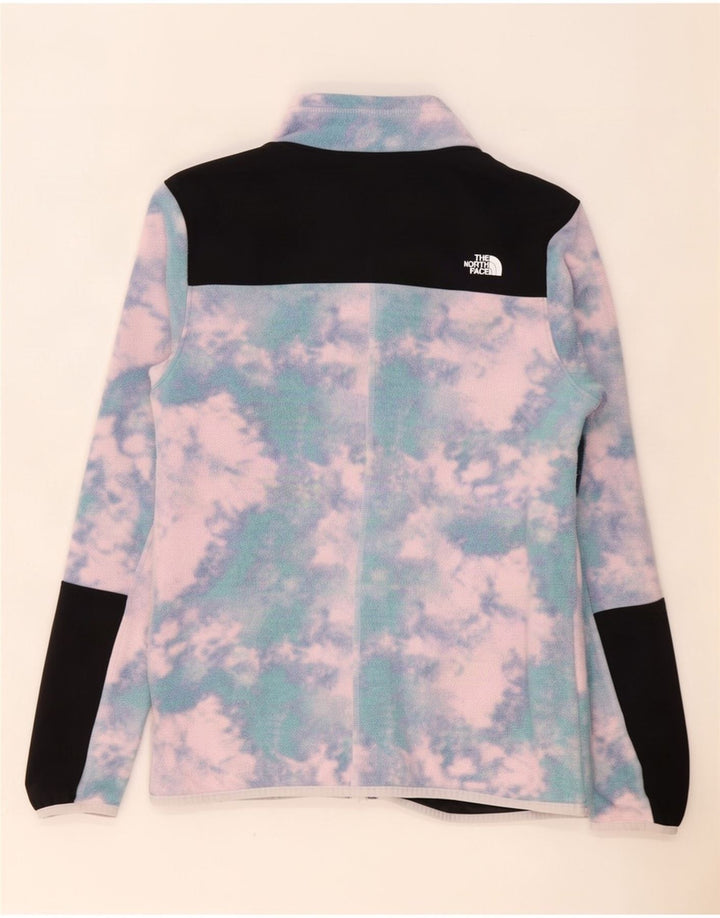 The North Face Dame Fleecejakke UK 16 Large Multicolor Tie Dye