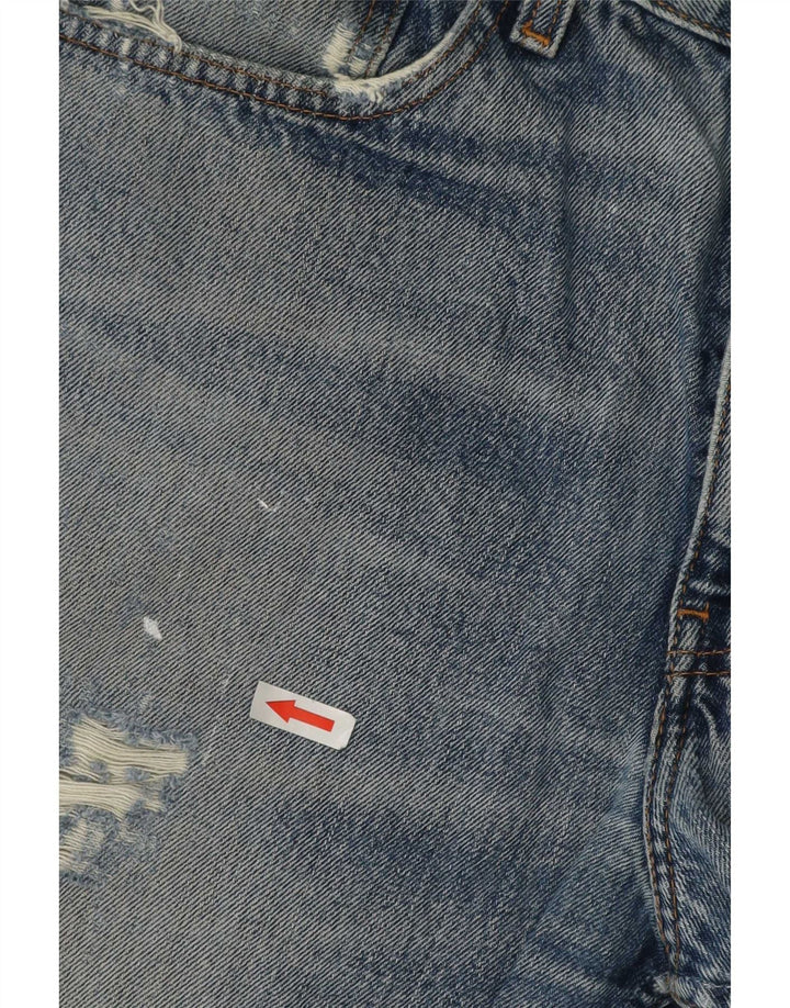 Levi's Herre 751 Distressed Denim Shorts W34 Large Blue