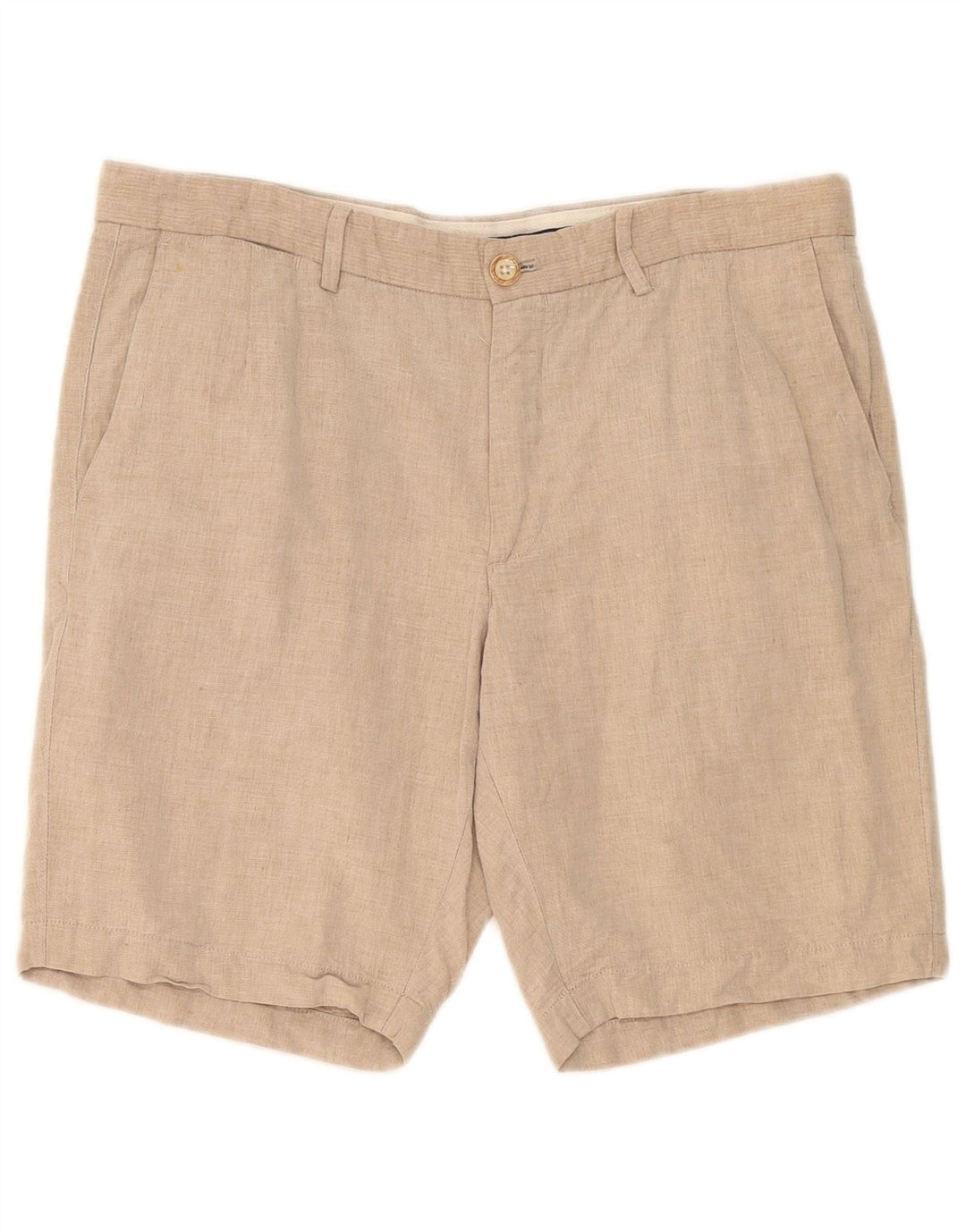 Massimo Dutti Herre Chino Shorts EU 44 Large W34 Beige