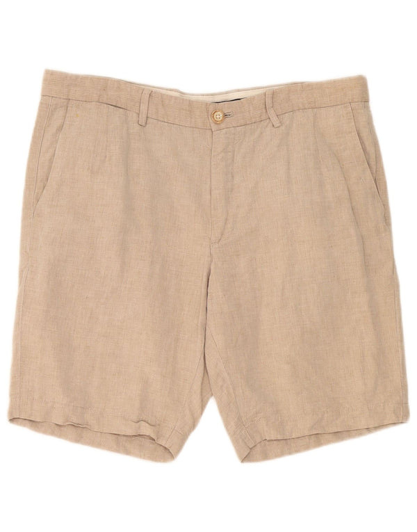 Massimo Dutti Herre Chino Shorts EU 44 Large W34 Beige