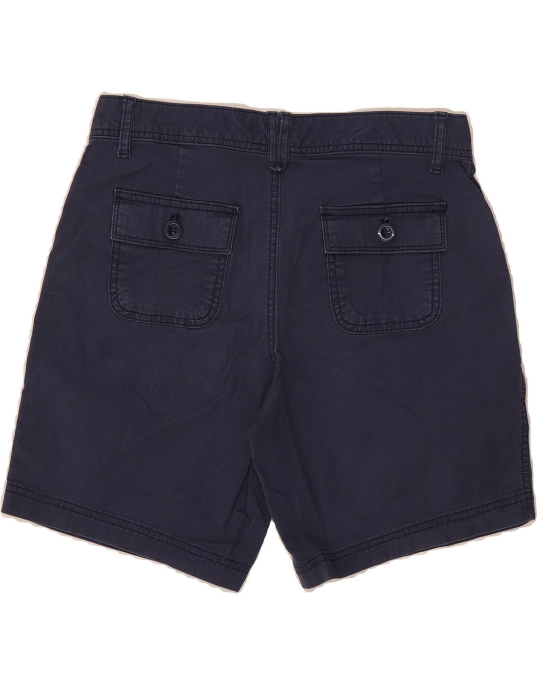 EDDIE BAUER Womens Chino Shorts US 4 Small W30  Navy Blue Cotton Vintage Eddie Bauer and Second-Hand Eddie Bauer from Messina Hembry 