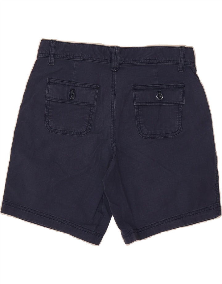 EDDIE BAUER Womens Chino Shorts US 4 Small W30  Navy Blue Cotton Vintage Eddie Bauer and Second-Hand Eddie Bauer from Messina Hembry 