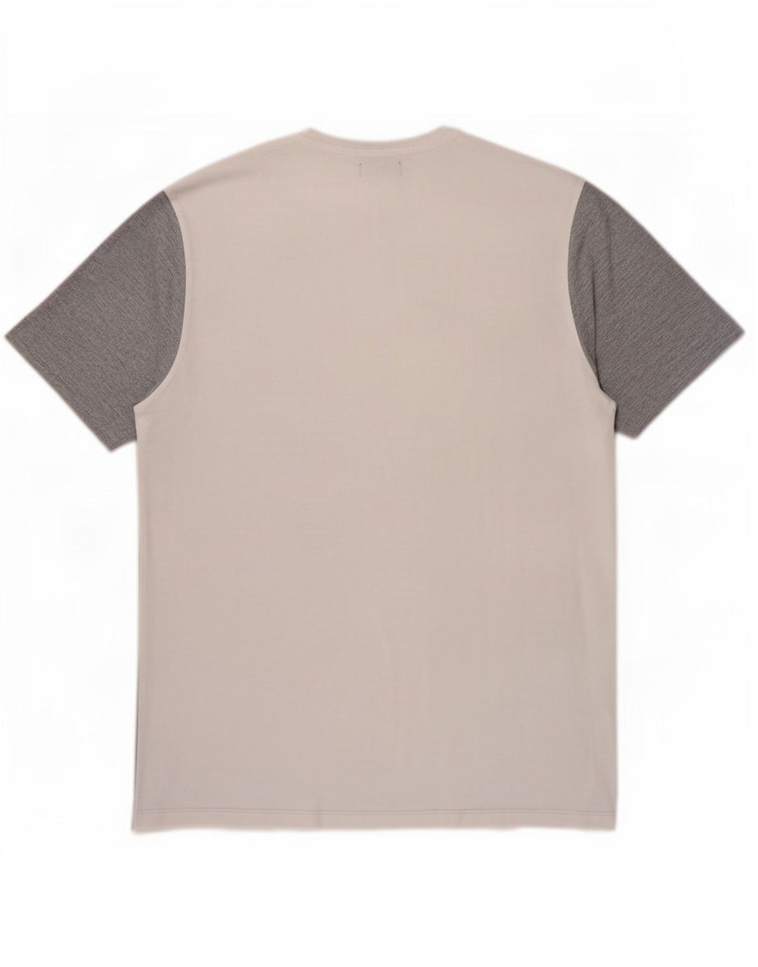 Zara Herre T-Shirt Top XL Grå Colourblock