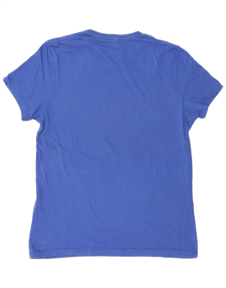 Jack Wills Herre T-Shirt Top Medium Blå Bomuld