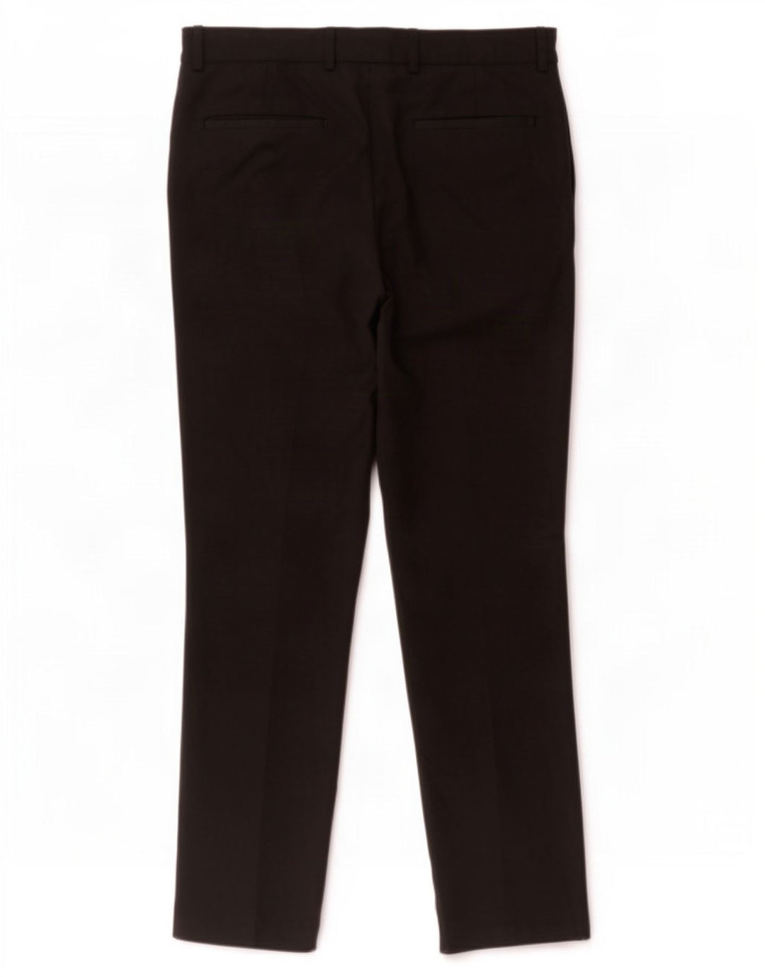 Marks & Spencer Straight Suit Bukser til mænd W32 L31 Sort polyester