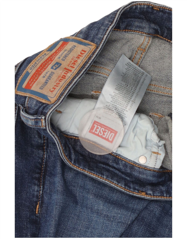 Diesel Dame Slim Jeans W30 L31 Blå Bomuld