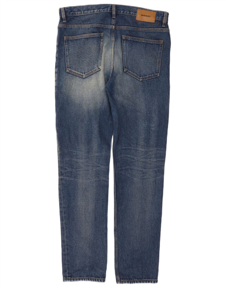 Diesel Herre D-Aygle Tapered Jeans W33 L34 Blå Bomuld