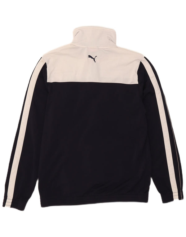 Puma Træningsdragt til mænd Topjakke Medium Marineblå Colourblock Polyester