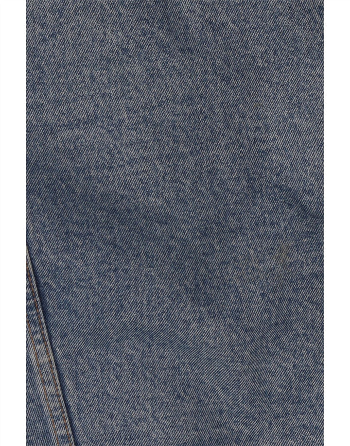Romano Herre Sherpa denimjakke UK 42 XL Blå Polyester