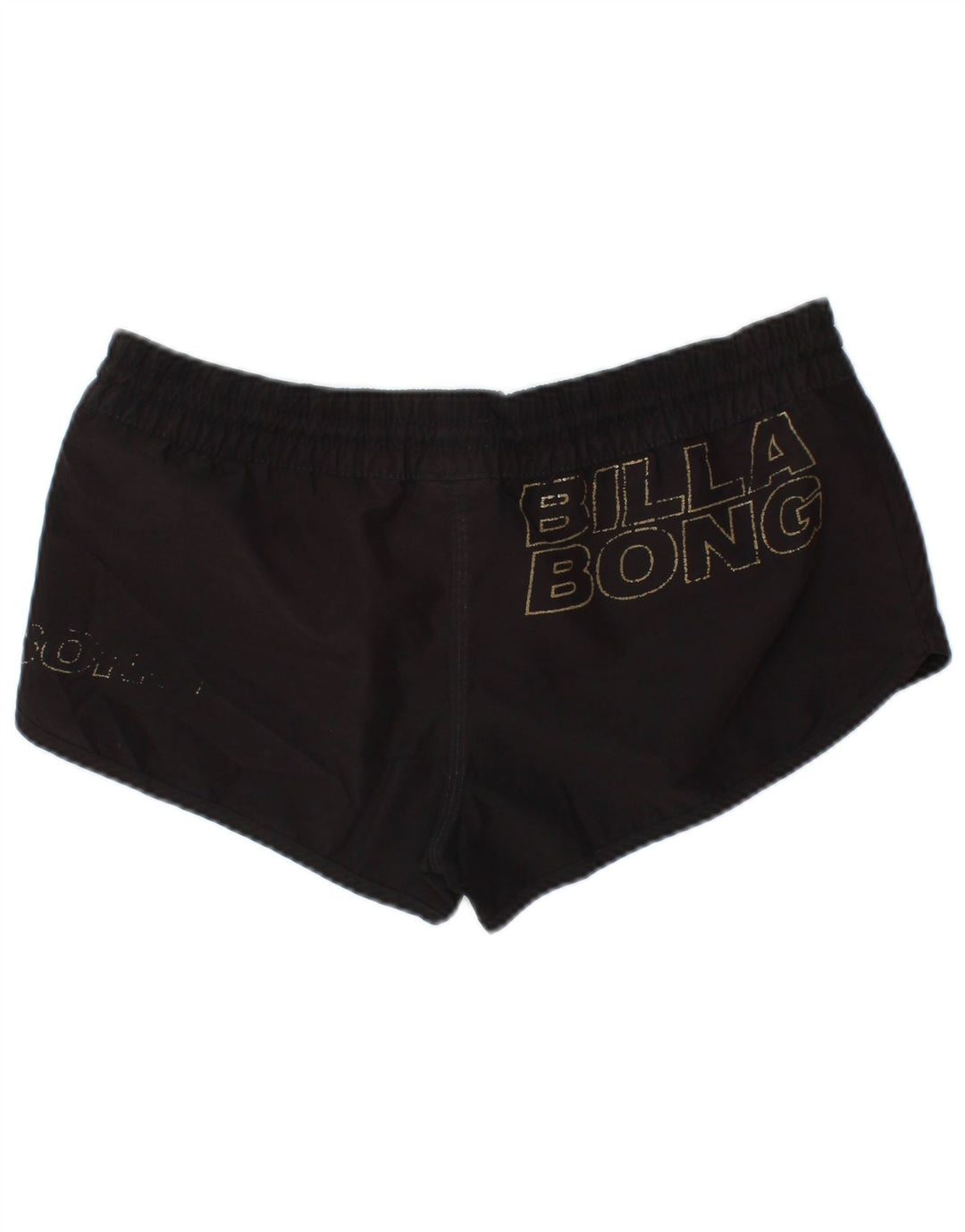BILLABONG Grafiske badeshorts til kvinder US 12 Stor sort polyester