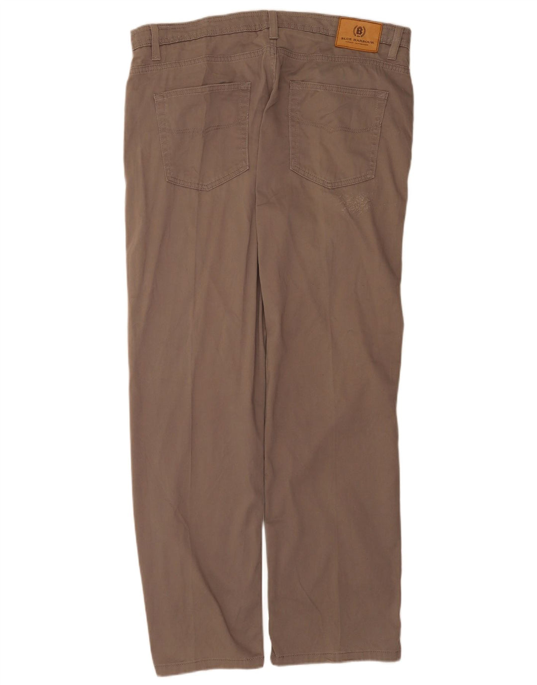 Marks & Spencer Herre Blue Harbor Straight Casual Bukser W36 L31 Grå