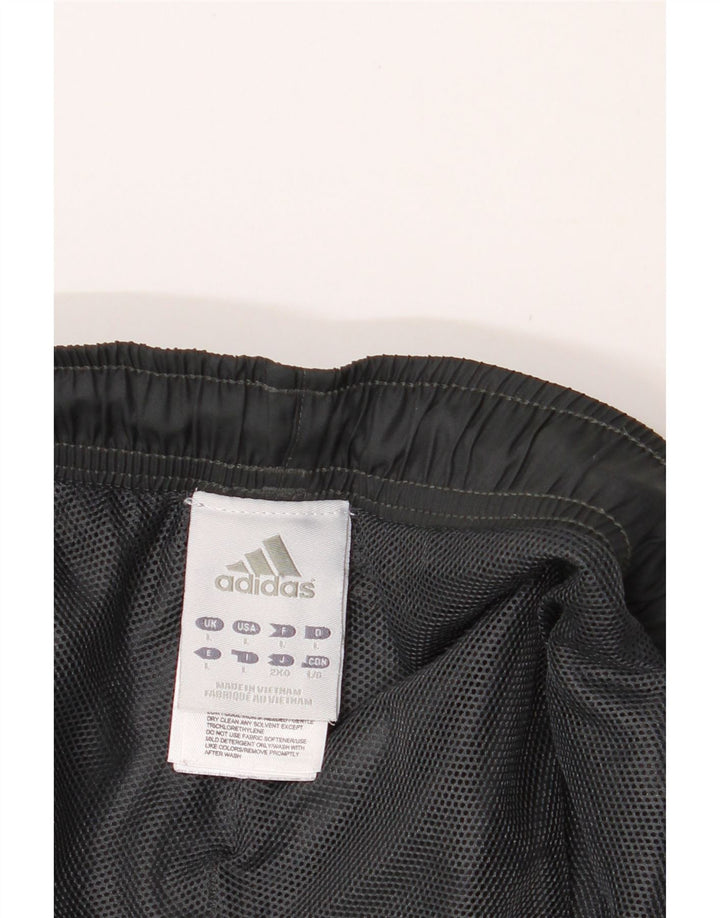 ADIDAS Mens Tracksuit Trousers Large  Black Polyester Vintage Adidas and Second-Hand Adidas from Messina Hembry 