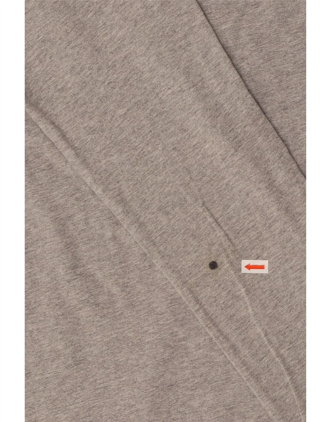 ADIDAS Womens Top Long Sleeve UK 14 Medium Grey Cotton