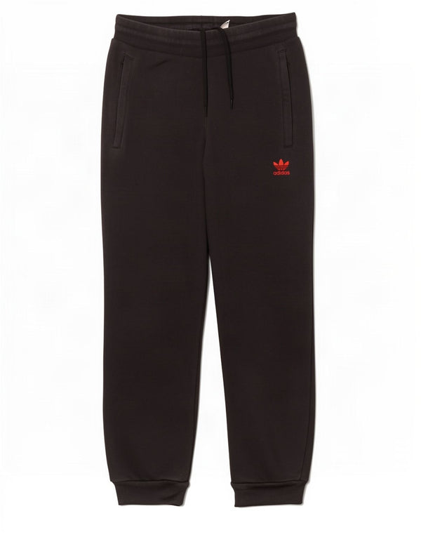 Adidas Dame træningsdragt Bukser Joggers UK 10 Small Black Bomuld