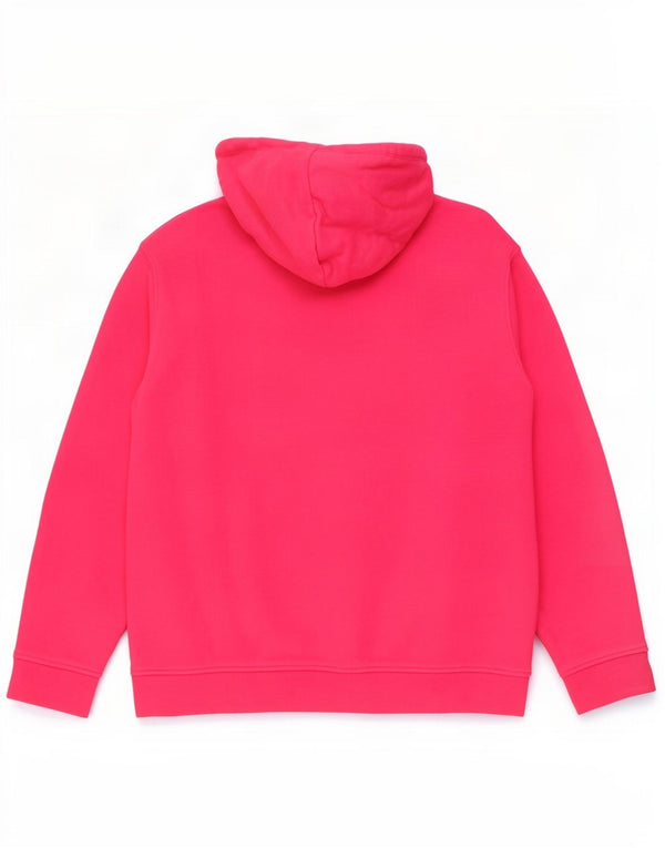 Adidas Dame Hoodie Jumper UK 14 Medium Pink Bomuld
